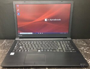 1円～ ■ジャンク dynabook B65/DP / 第8世代 / Core i3 8130U 2.20GHz / メモリ 8GB / HDD 500GB / DVD / 15.6型 / OS有り / BIOS起動可