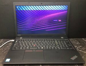 1 jpy ~ # Junk LENOVO ThinkPad L580 / Core i5 8250U 1.60GHz / memory 8GB / HDD 500GB / 15.6 type / OS equipped / BIOS start-up possible 