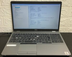 1 jpy ~ # Junk DELL LATITUDE 5511 / no. 10 generation / Core i5 10400H 2.60GHz / memory 16GB / SSD 512GB / 15.6 type / OS less / BIOS possible 