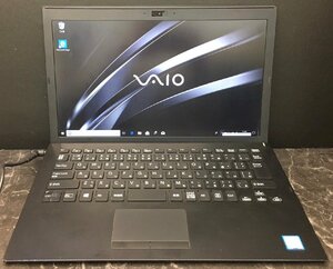 1 иен ~ # Junk SONY VAIO Pro PG / no. 8 поколение / Core i5 8250U 1.60GHz / память 8GB / SSD 256GB / 13.3 type / OS есть / BIOS пуск возможно 