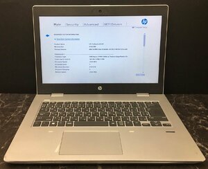 1円～ ■ジャンク HP PROBOOK 645 G4 / Ryzen 3 2300U 2.00GHz / メモリ 8GB / SSD 256GB / 14型 / OS無し / BIOS起動可