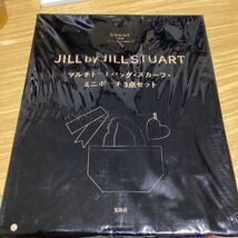 Sweet雑誌付録 JILLbyJILLSTUART マルチトートバッグ、スカーフ、ミニポーチ3点セット_画像1