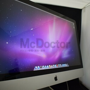 【中古】Apple iMac 27インチMid2011 MC814J/A i5-3.1GHz/24GB/SSD:240GB/HDD:1TB/RadeonHD 6970M 2GB