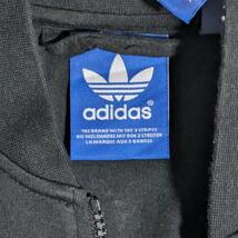 ADIDAS ORIGINALS SUPERSTAR TRACK TOP 黒 アディダスオリジナルス スーパースター トラックトップ ロング ジャージ ブラック ワンピース_画像5