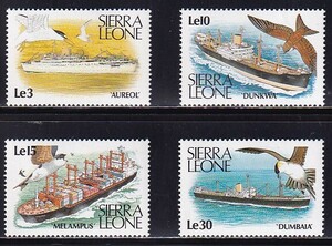 33 Sierra Leo ne[ unused ]<[1988 boat ] 4 kind .>