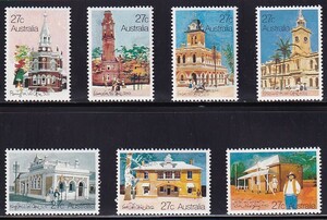 10 Australia [ unused ]<[1982 SC#832-38 post office .] 7 kind .>