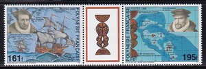 12 France . poly- nesia[ unused ]<[1995 maru ke suspension various island discovery 400 year ] 2 kind .(gata- pair ) >