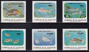 45 L monkey ba dollar [ unused ]<[1985 SC#1064-1069 fish ] 6 kind .>