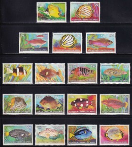 23 here s various island [ unused ]<[1979-80 SC#34-50 fish ] 17 kind .>