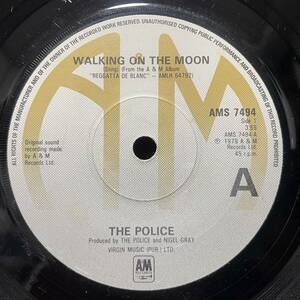 ◆UKorg7”s!◆THE POLICE◆WALKING ON THE MOON◆