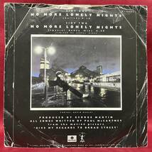 ◆UKorg7”s!◆PAUL McCARTNEY◆NO MORE LONELY NIGHTS◆_画像3