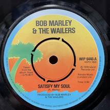 ◆UKorg7”s◆BOB MARLEY & THE WAILERS◆SATISFY MY SOUL◆_画像4