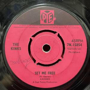 ◆1円開始!◆UKorg7”s!◆THE KINKS◆SET ME FREE◆