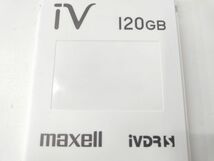 ◆ マクセル maxell iVDR-S カセットハードディスク 120GB ホワイト 0514A10 〒60 ◆_画像7