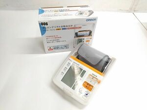 ^ operation goods OMRON Omron digital automatic hemadynamometer HEM-7070 on arm type . morning high blood pressure verification function 2021 year made original box attaching 0516A-4 @60 ^
