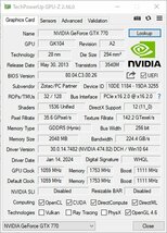 中古グラフィックカード 表示確認 Vista～Win11 LINUX ★ ZOTAC NVIDIA GeForce GTX 770 GDDR5 2048MB 256bit DVI/HDMI/DP #2788-K_画像5