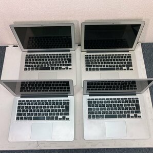 ジャンク 4台セット 電源入ります ★ Apple MacBook Air A1466 Core i5/Core i7 メモリ4GB～8GB ストレージ無 13-inch #2752-Kの画像4