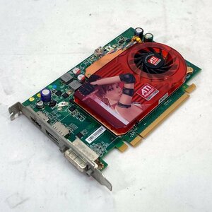 中古グラフィックカード 表示確認 WinXP～Win10 LINUX ★ DELL ATI Radeon HD 3650 DDR2 256MB 128bit DVI/HDMI/DisplayPort #2811-K