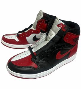 未使用品 NIKE 861428-061 AIR JORDAN 1 RETRO HIGH OG NRG HOMAGE TO HOME エアジョーダ 1 レトロ ハイ NRG オマージュ US7.5 25.5㎝