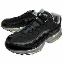 未使用品 10年 NIKE 609048-027 AIR MAX 95 エアマックス 95 黒/銀 US8 26㎝_画像1