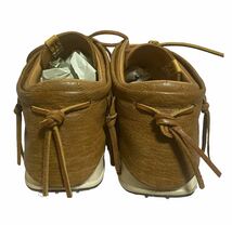 visvim FBT DEER SKIN BROWN ビズビム エフビーティー ディアスキン フリンジ モカシン ブラウン US9 27㎝_画像4