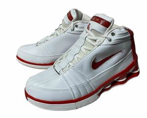 未使用品 04年 NIKE 310379-161 SHOX VC IV ショックス ヴィンス カーター 白/赤 US10.5 28.5㎝