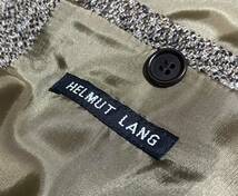 本人期 イタリア製 Helmut lang ヘルムートラング ウール チェスターコート 50_画像6