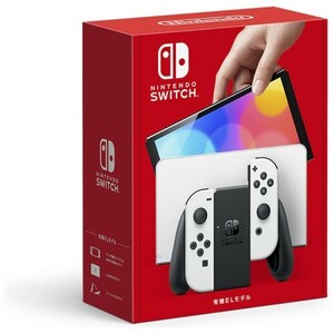 ■Nintendo Switch（有機ELモデル） Joy-Con(L)/(R) ホワイト【未使用】 ニンテンドースイッチ ホワイト