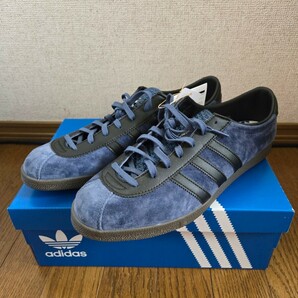 未使用 アディダス adidas ロンドン LONDON IE0825 29.5cm プリラブドインク コアブラック ガム ネイビー スウェードの画像1