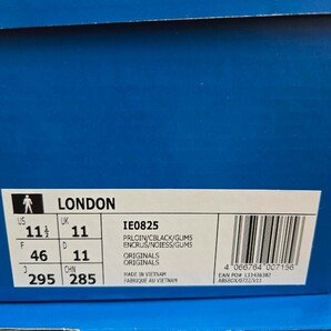 未使用 アディダス adidas ロンドン LONDON IE0825 29.5cm プリラブドインク コアブラック ガム ネイビー スウェードの画像9