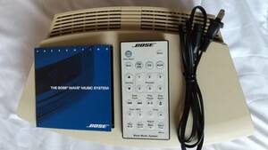 【ジャンク品】BOSE ボーズ Wave Music System AWRCCC (リモコン、ACケーブル付き)