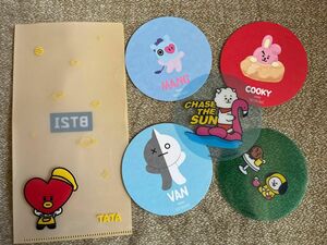 BT21 コースター、チケットホルダー