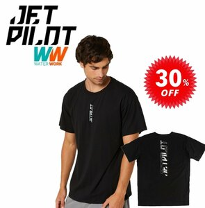  jet Pilot JETPILOT T-shirt sale 30% off free shipping super s price men's T-shirt S22610 black / charcoal M