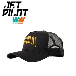 ジェットパイロット JETPILOT モトリー トラッカー キャップ W23804 ブラック 帽子 野球帽 メッシュ