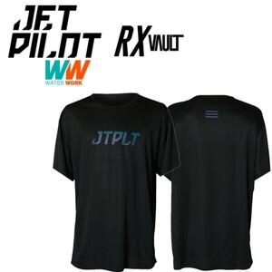 ジェットパイロット JETPILOT Tシャツ マリン 送料無料 RX ボルト S/S ハイドロ Tシャツ JA22617 ブラック XL 速乾