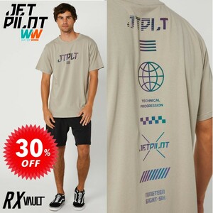 ジェットパイロット JETPILOT Tシャツ セール 30%オフ 送料無料 RX ボルト メンズ Tシャツ S22605 ウォームグレー 3XL