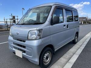 【Vehicle inspection 令和1995６月】2010式 Daihatsu HijetCargo デラックス DX Van ETC タイミングチェーン High Roof