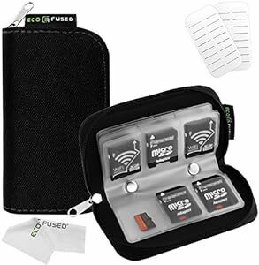  memory card Carry case - SDHC.SD card oriented - 8 page .22 slot - ECO-FUSED micro fiber 