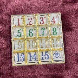 The puzzle パズル 知恵 なつかしい レトロ 数字並び替え