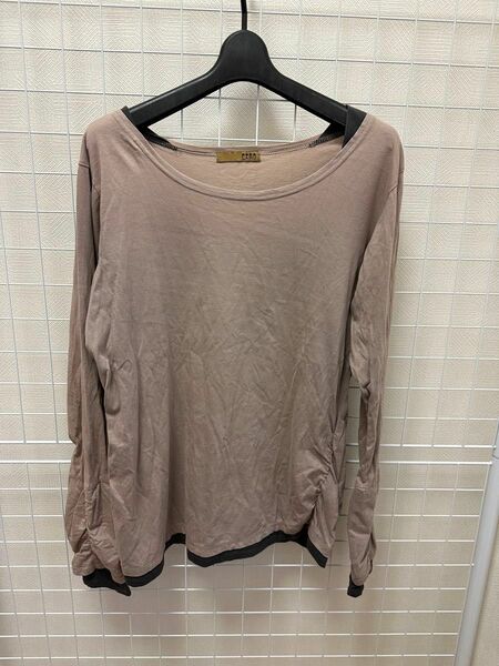 レディース トップス 夏服 春服 長袖Tシャツ 長袖 無地