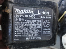 ｋ1634　マキタ　ＢＬ1430　14.4Ｖ_画像3