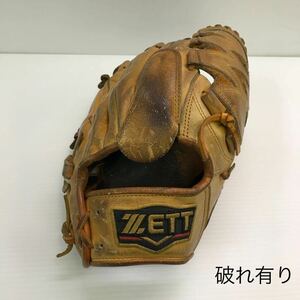 G-1160 ゼット ZETT プロステイタス 軟式 投手用 BRGA30211 グローブ グラブ 野球 中古品 破れ有り