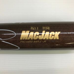 B-5697 元東京ヤクルトスワローズ 坂口智隆さん サイン入り ローリングス Rawlings 硬式 約86cm 木製 バット 野球 中古