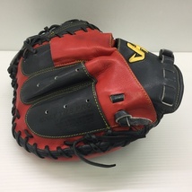 中古品 ハタケヤマ HATAKEYAMA ONLY THE PRO 硬式 キャッチャーミット スペシャルプロオーダー PRO-4227 刺繍入り 1181_画像9