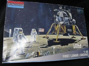 * monogram 1/48 Apollo 11 number month put on land boat FIRST LUNAR LANDING *
