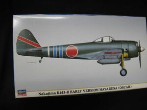 * Hasegawa 1/48 средний остров ki43 полный комплект истребитель Hayabusa Ⅱ type более ранняя модель *