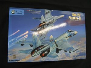 ★　キティホーク　1/48 　 ロシア空軍　Su-27 フランカーB　★