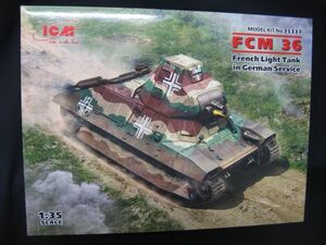 * ICM 1/35 Germany land army FCM 36 light tank *