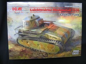 ★　ICM　 1/35 ドイツ軽戦車　ライヒトトラクトーア ラインメタル (VK31) 1930　　★