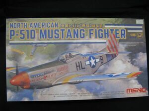 * MENGmon model 1/48 North american P-51D Mustang Fighter *